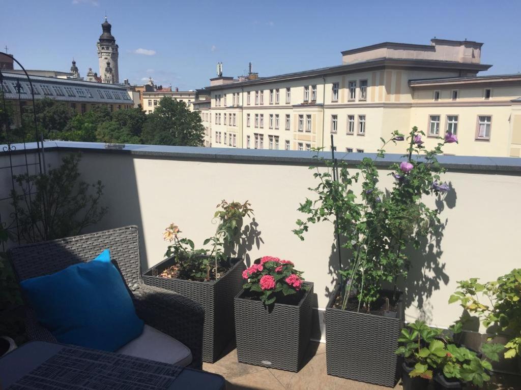 Luxusappartement Mitten In Leipzig Neueroeffnung ! ภายนอก รูปภาพ